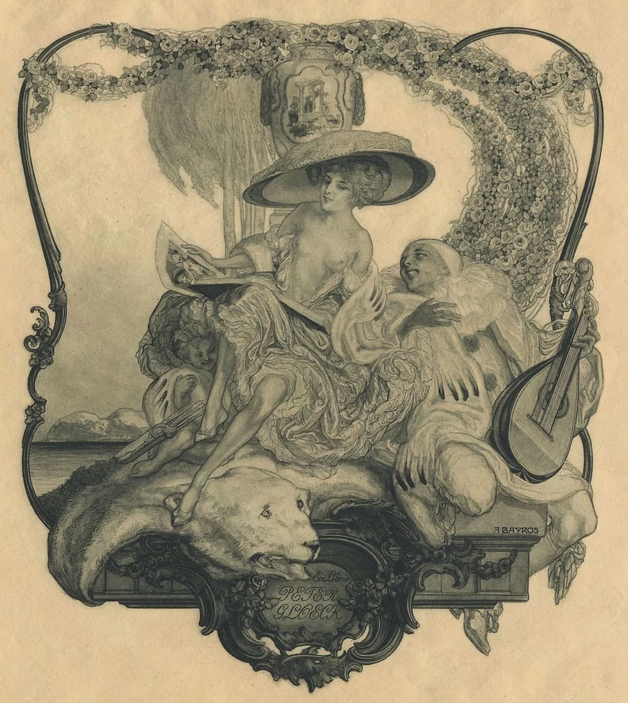 Ex libris Peter Gloeck